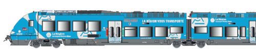 L.S. Models LS10589 Triebzug AGC, 3-tlg. SNCF, Ep.VI, AURA, AC